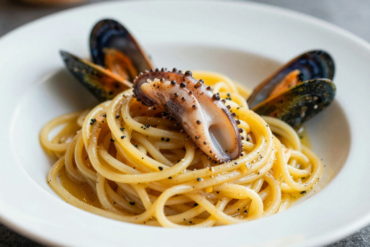Cucinare tagliolini al nero di seppia: un percorso tra sapori e tradizioni della cucina marinara
